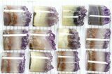 Lot: Amethyst Half Cylinder (For Pendants) - Pieces #83437-1